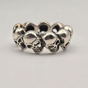 Sterling Silver Skull Ring